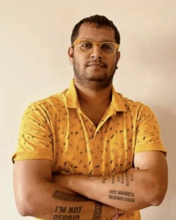 Bhavik Sarkhedi, the tattoos are not a brand decision