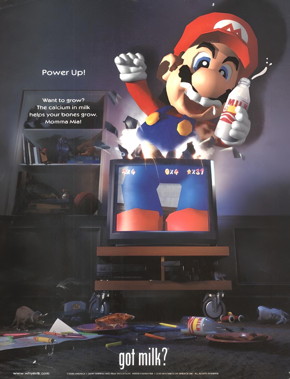 Milk and Mario
