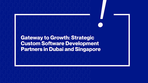 Custom Software Development Partners in Dubai and Singapore